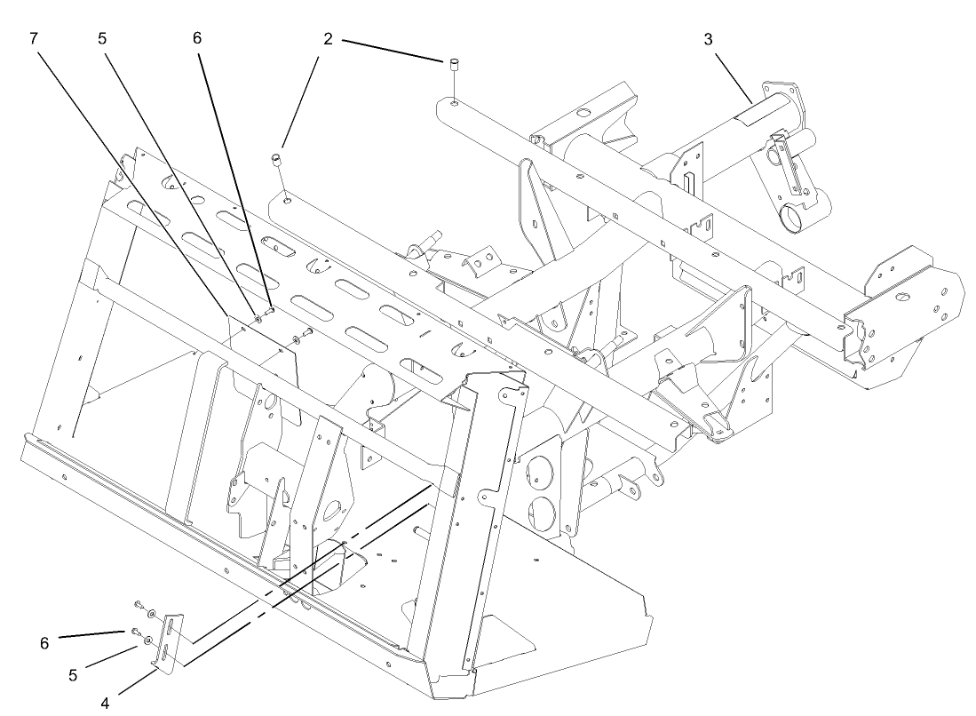 Operator Frame Assembly No. 105-4218