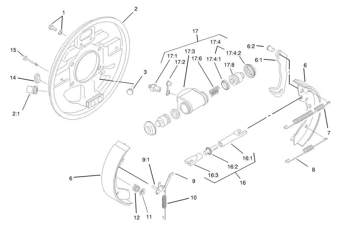 Right Hand Front Brake Assembly No. 87-3010