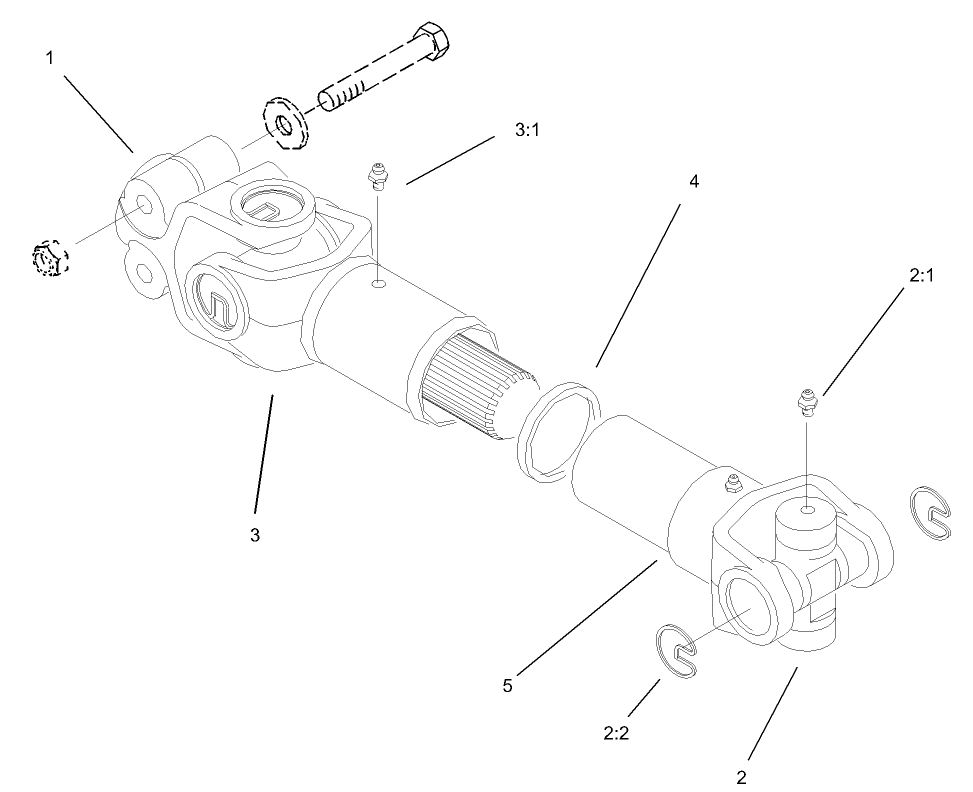 Driveshaft Assembly No. 98-2918