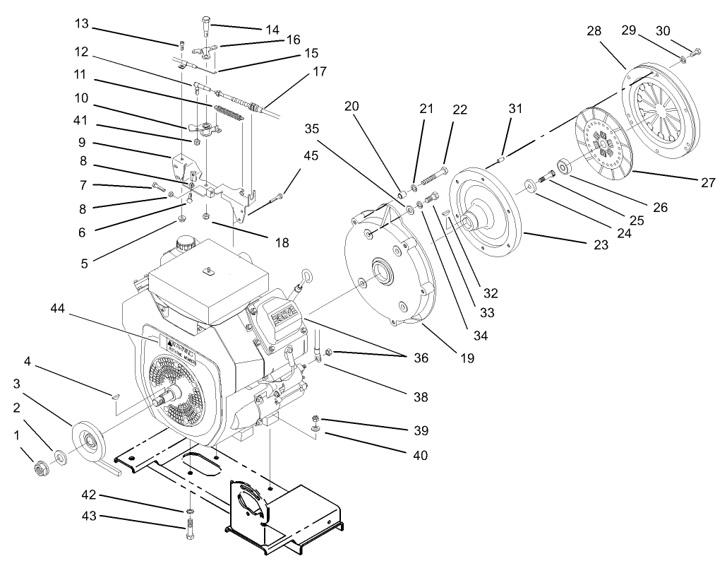 Air Cooled Engine Assembly