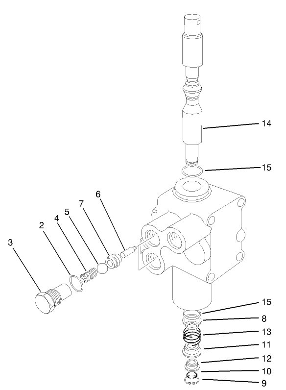 Hydraulic Valve Assembly No. 43-1710-01