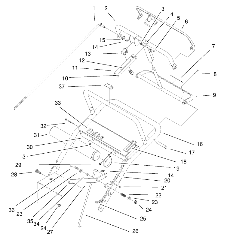 Upper Handle Assembly