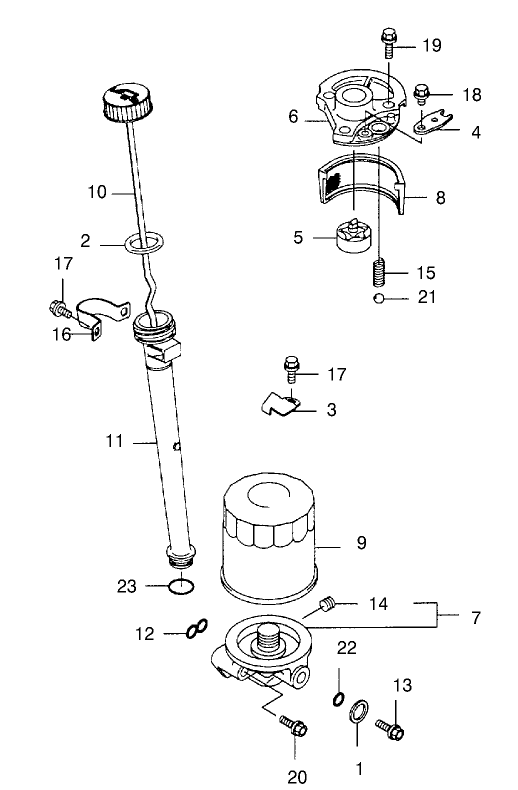 Lubrication Equipment Assembly Kawasaki FB460V-MS14