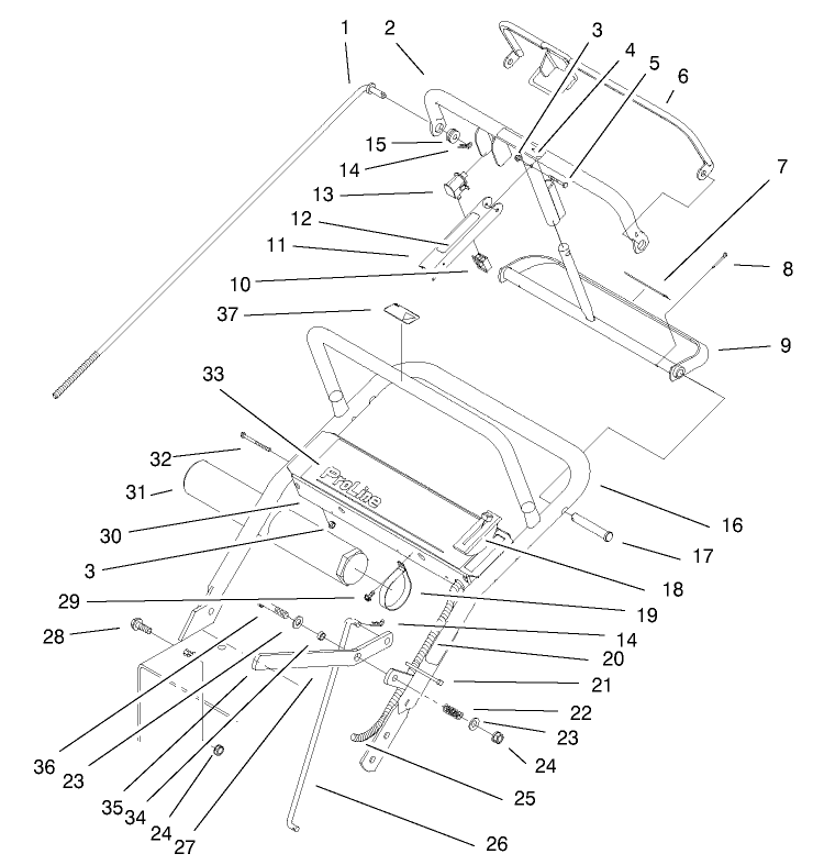 Upper Handle Assembly