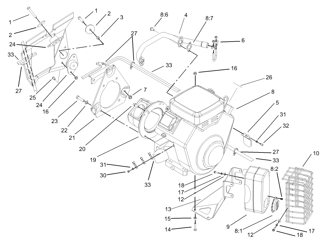 Engine Installation Assembly