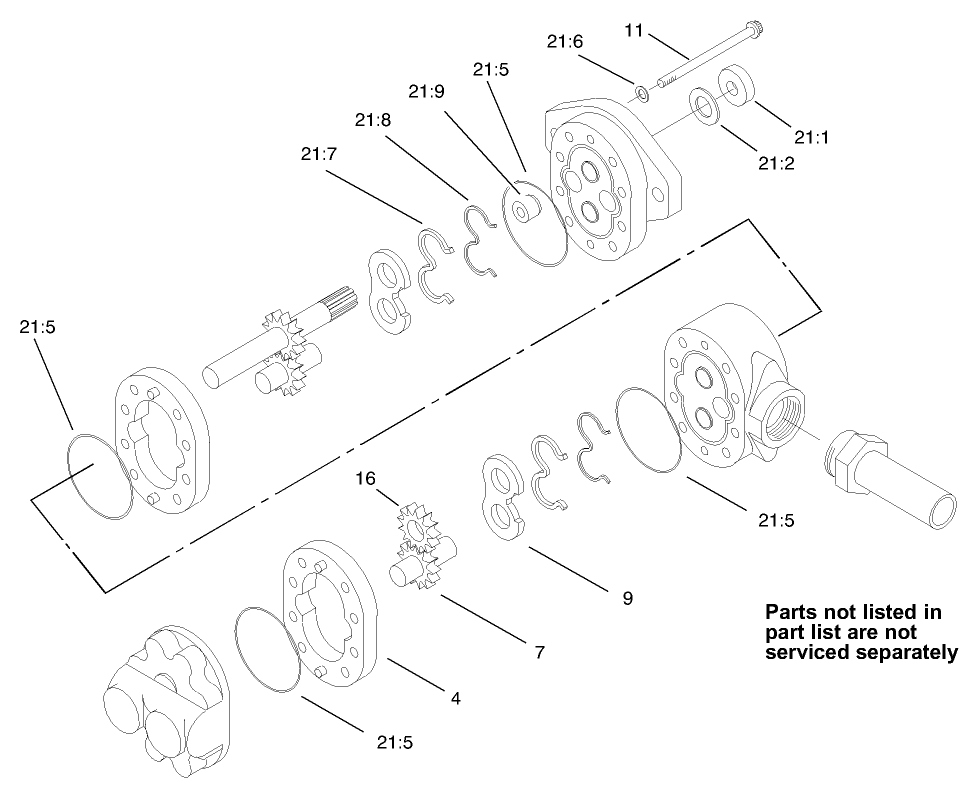 Gear Pump Assembly No. 104-7737