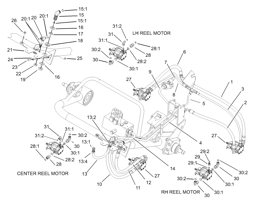 Hydraulic Reel Drive Assembly