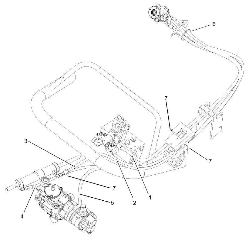 Hydraulic Steering Assembly