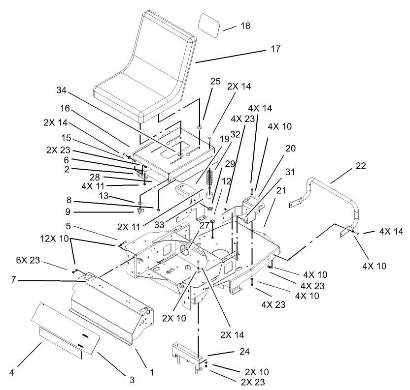 Main Frame Assembly
