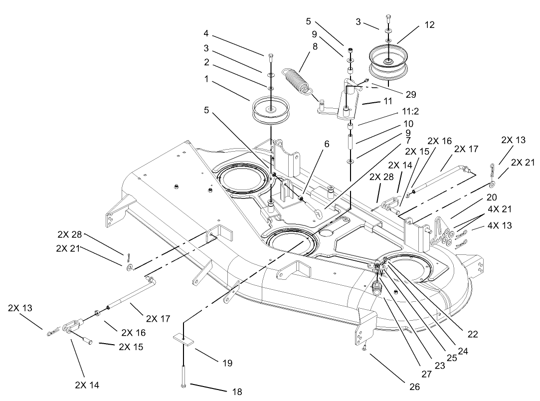 Parts – 17-44ZX TimeCutter ZX Riding Mower | Toro