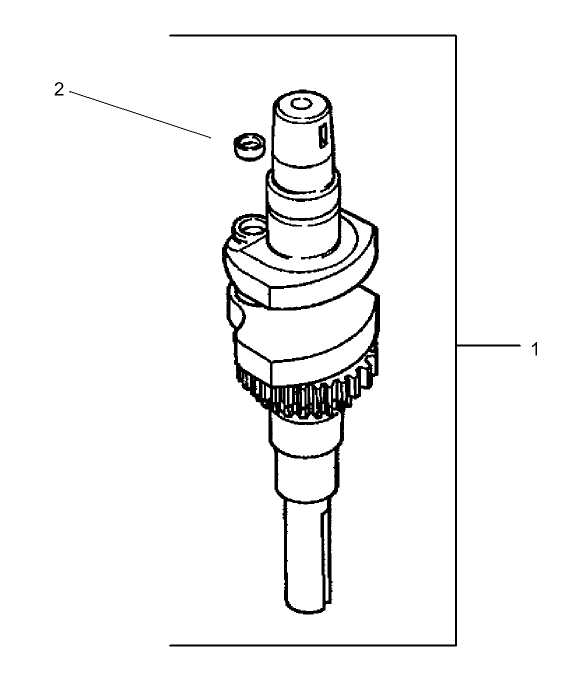 Crankshaft Assembly  Kohler CV 490S-27503