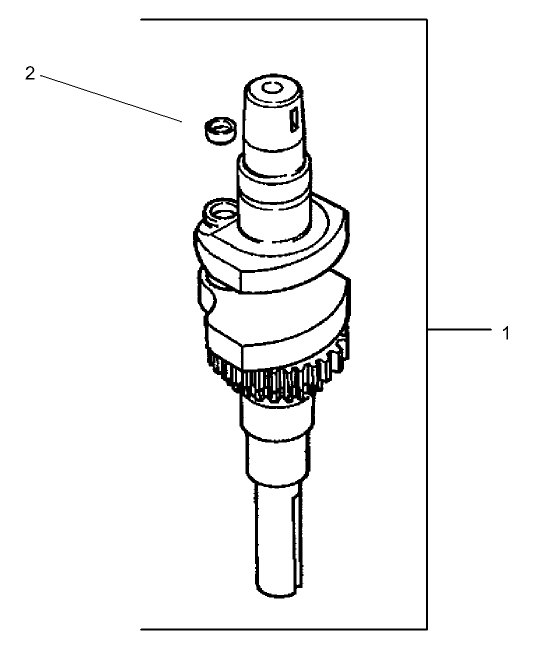 Crankshaft Assembly Kohler CV 490S-27503