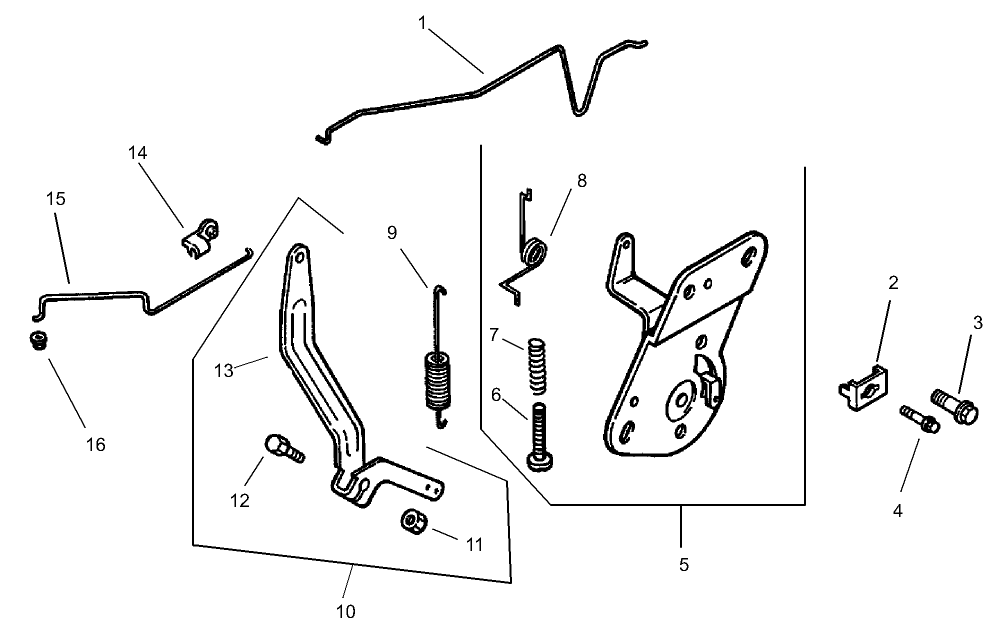 Engine Controls Assembly Kohler CV 490S-27503