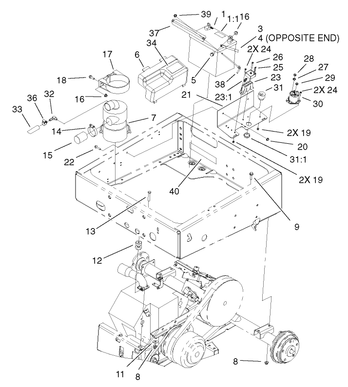Drivetrain Mount Assembly