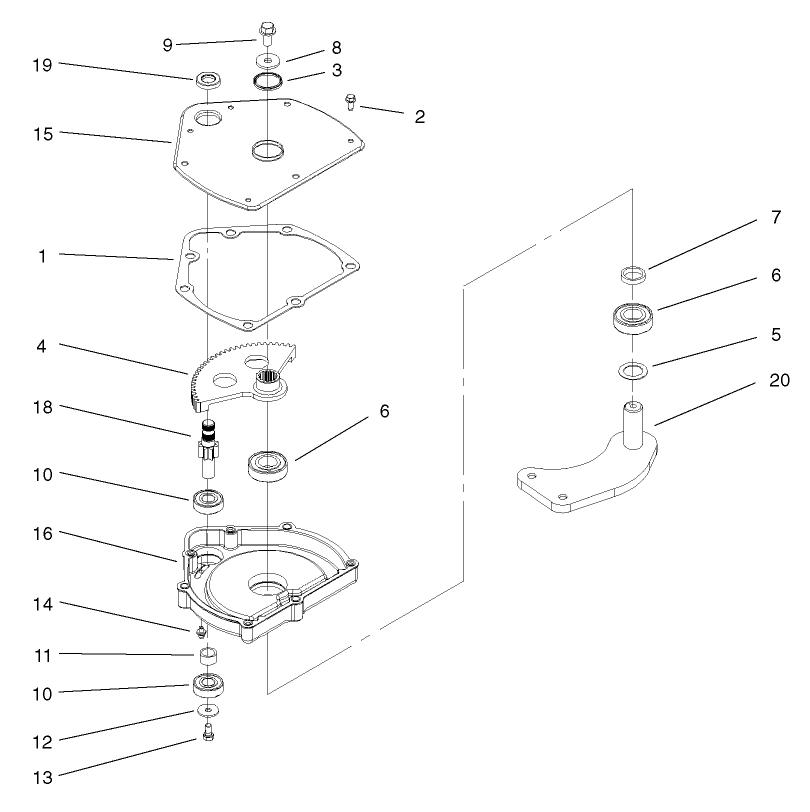 Steering Gearbox Assembly No. 99-7660