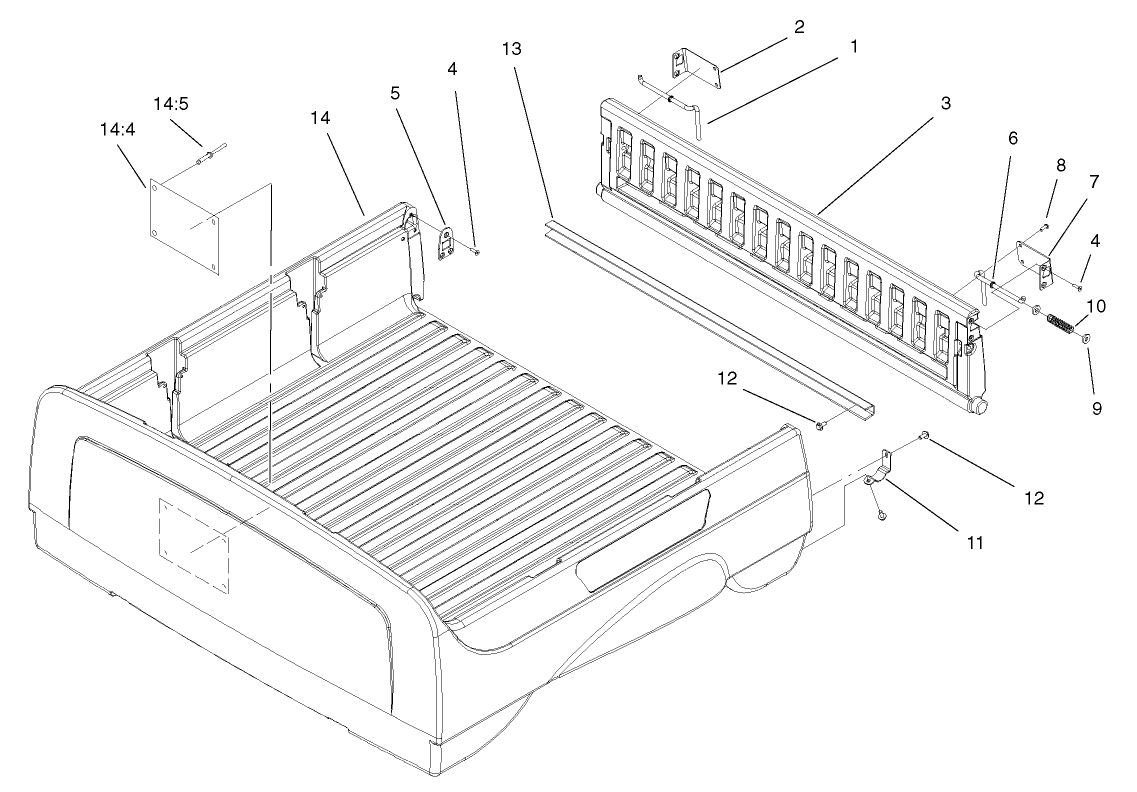 Box and Tailgate Assembly