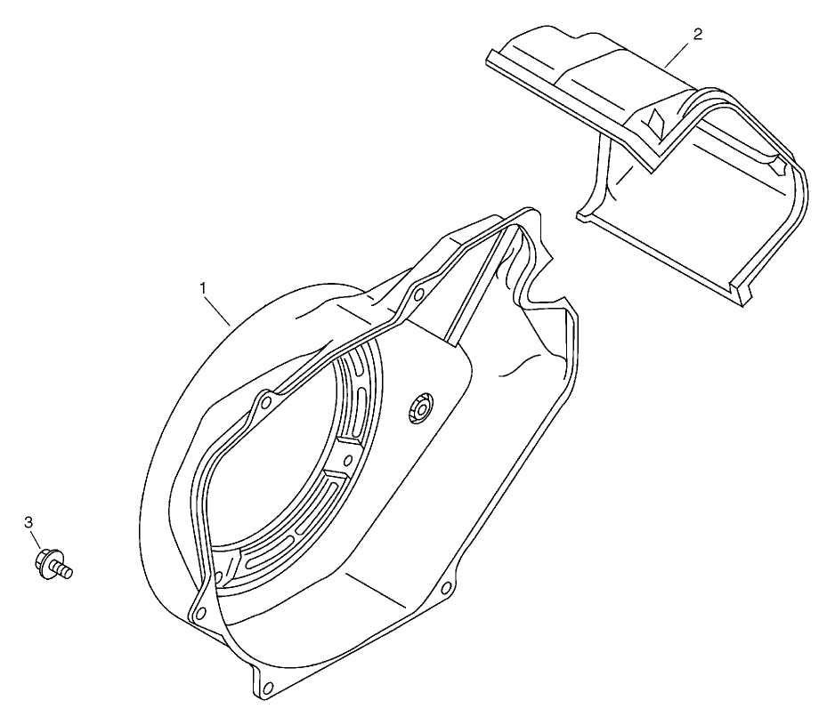 Blower Housing and Baffle Assembly  Kohler CS12 PA-941621