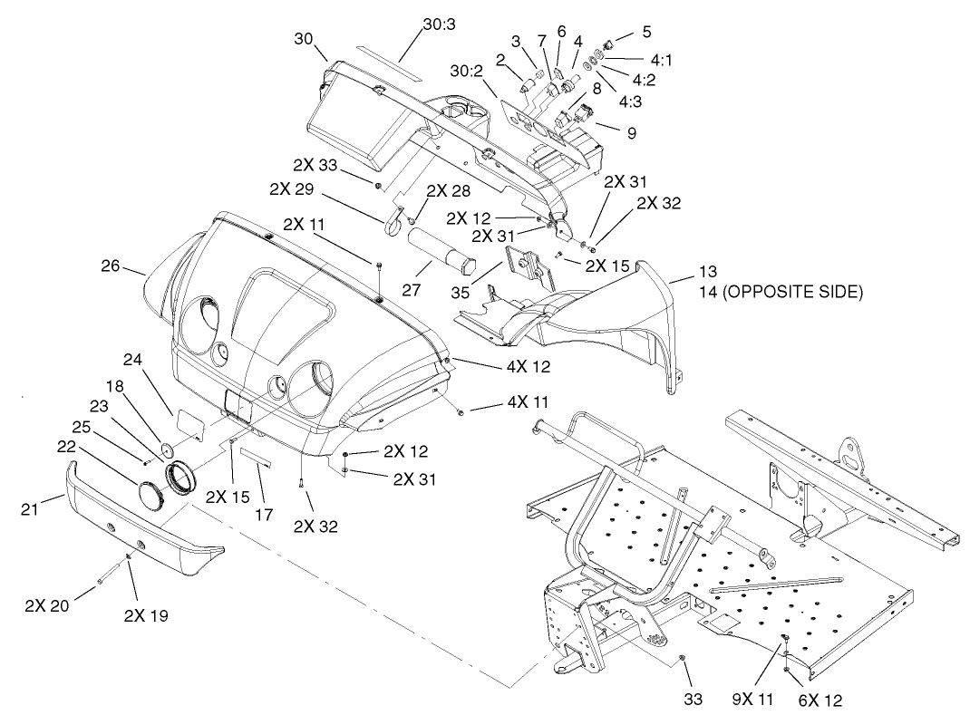 Hood and Fender Assembly