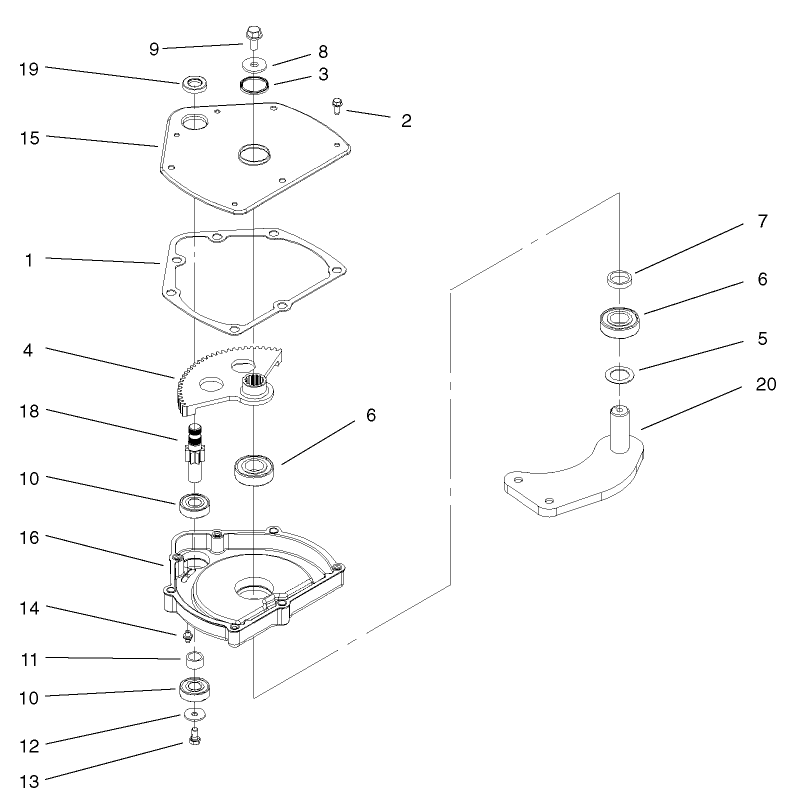 Steering Gearbox Assembly No. 99-7660