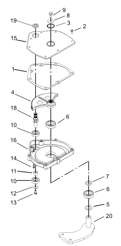 Steering Gearbox Assembly No. 99-7660