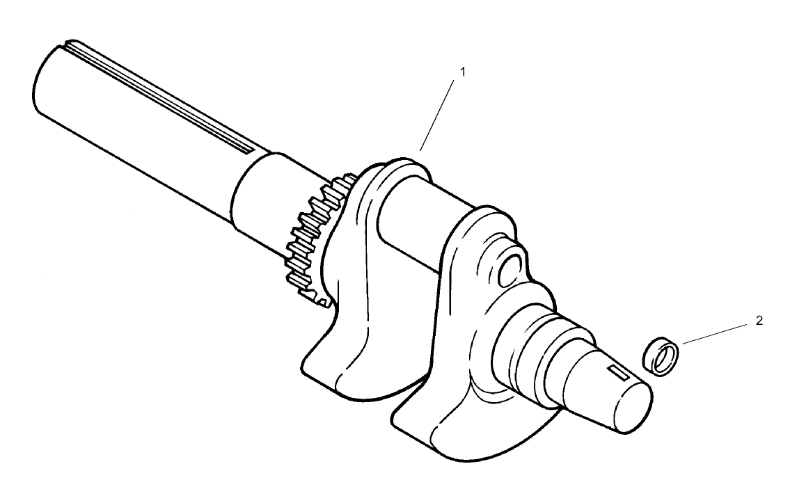 Crankshaft Assembly Kohler Engine CH20QS-64678