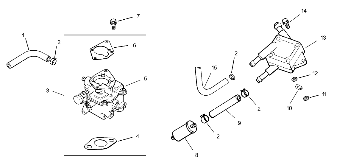 Fuel System Assembly (Kohler CH20QS-PS64677)