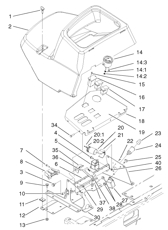 Control Console Assembly