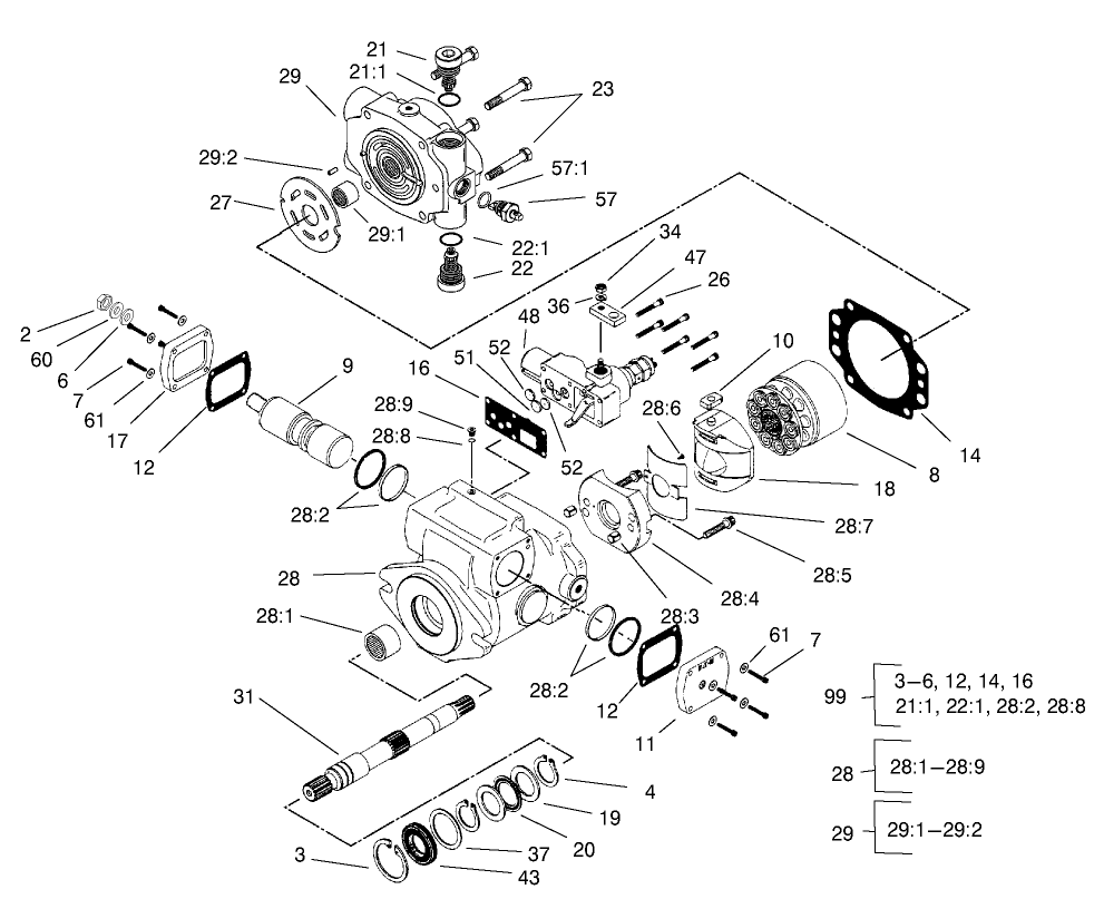 Piston Pump Assembly No. 105-9846