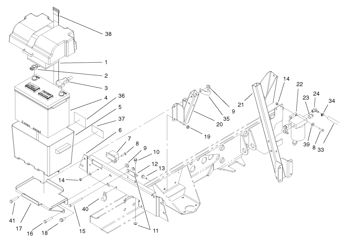 Battery Installation Assembly