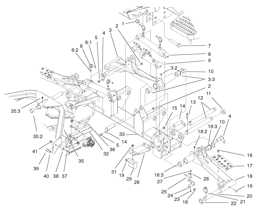Front Lift Arm Assembly