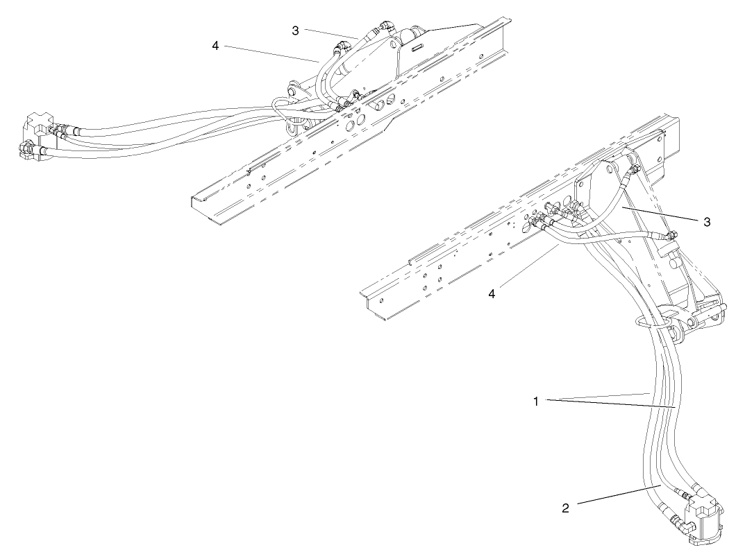 No. 6 and 7 Hose Instalation Assembly