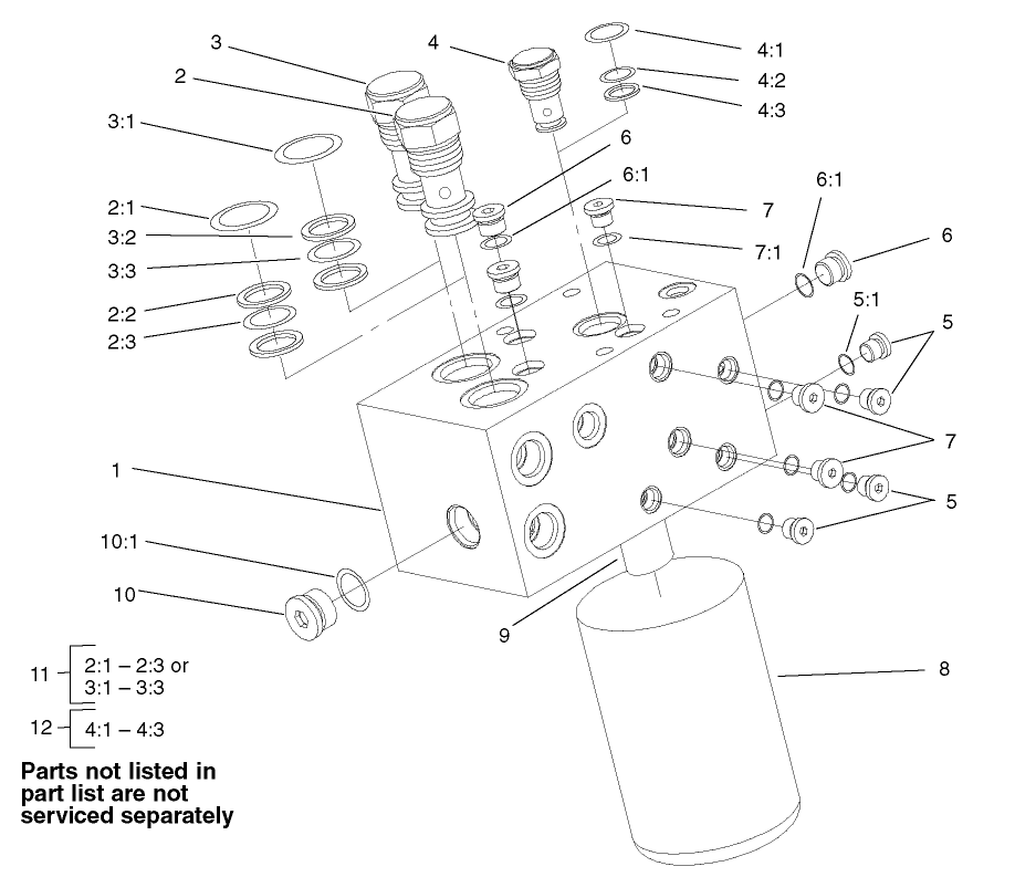 Filter Manifold Assembly No. 100-5558