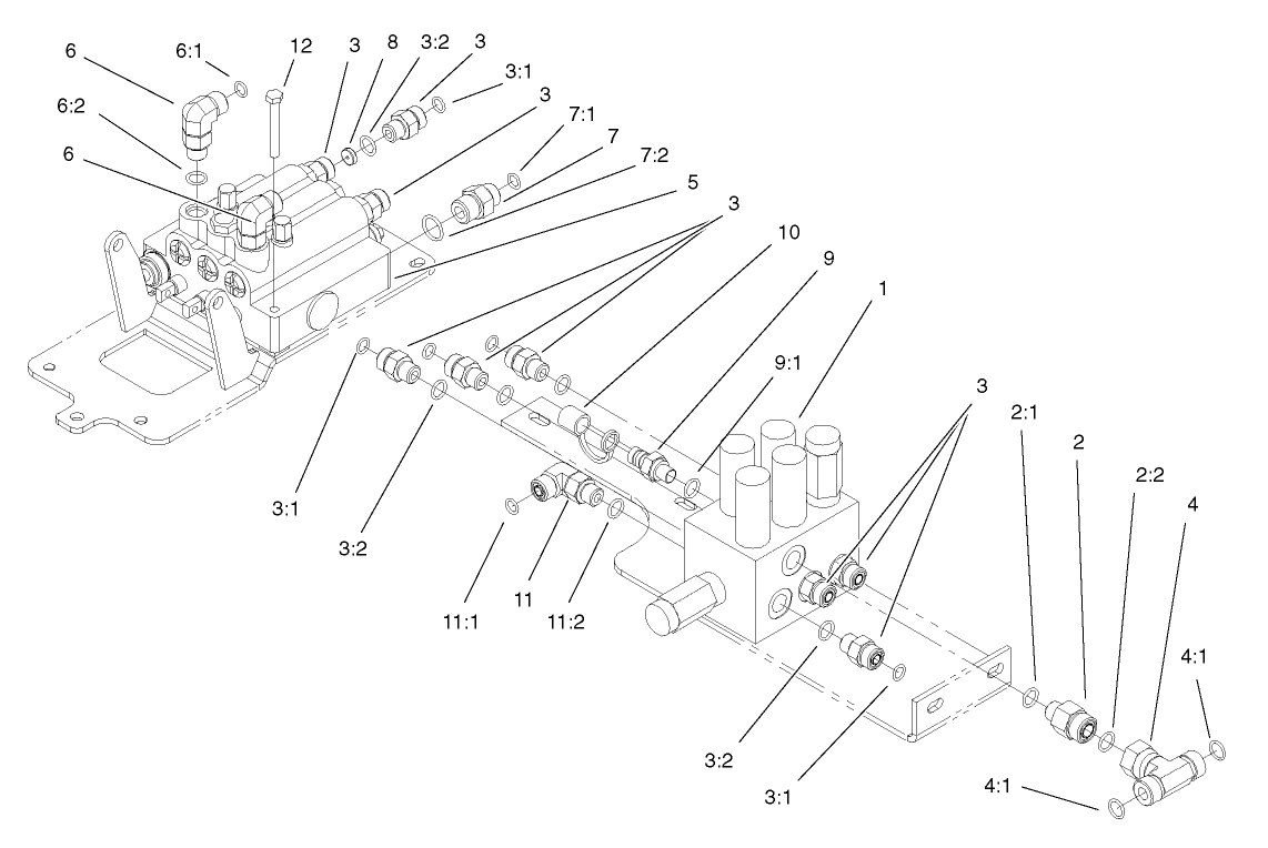 Lift Valve and Counter Balance Assembly
