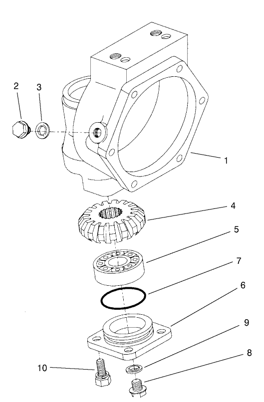 Rear Axle Assembly No. 100-3784 (Continued) Axle Case Assembly