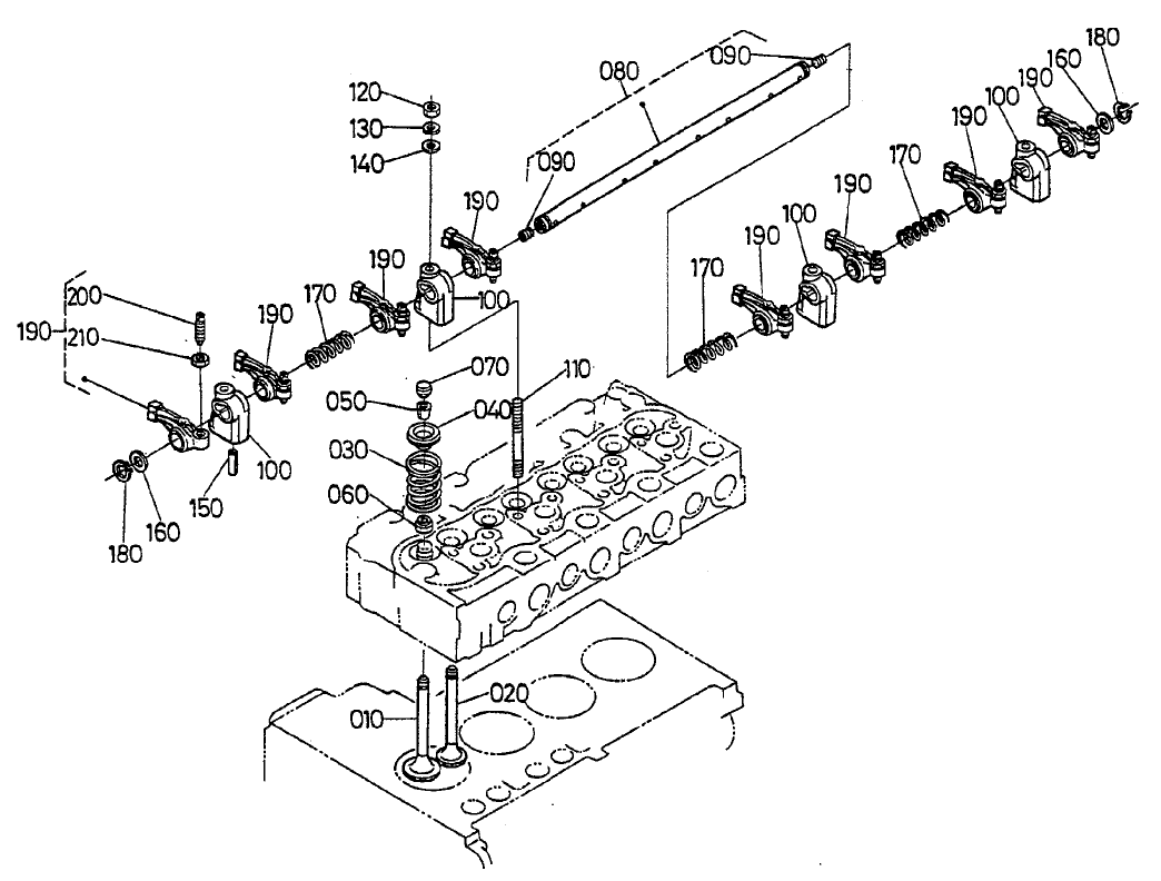Valve and Rocker Arm Assembly