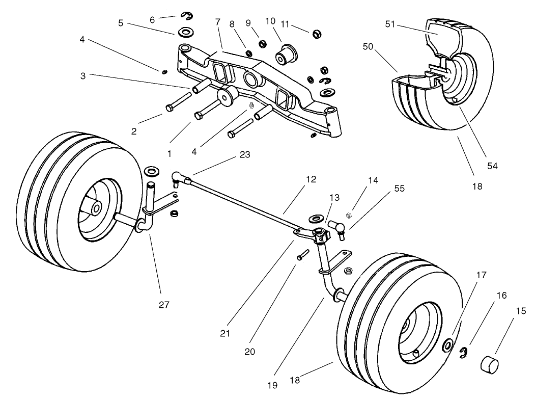 Front Axle Assembly