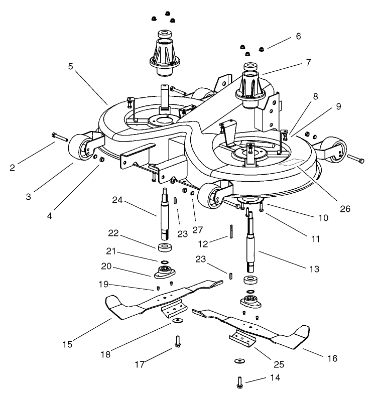 Operation-Cutting Pan Assembly