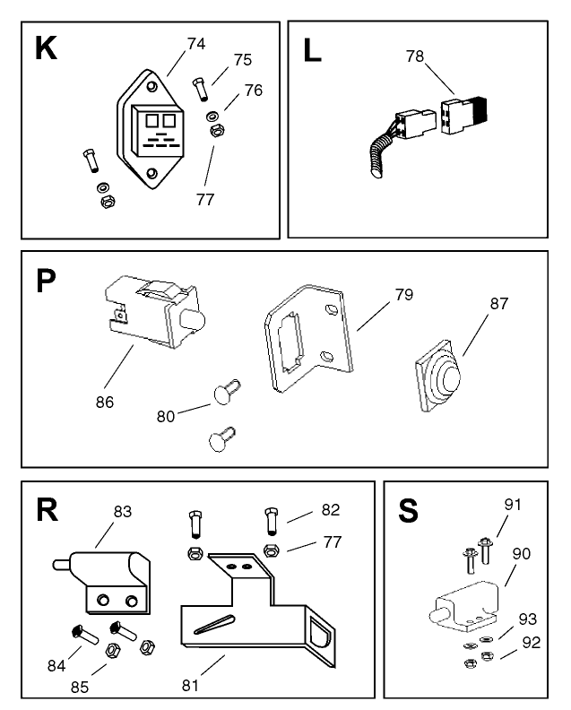 Electrical Assembly (continued)