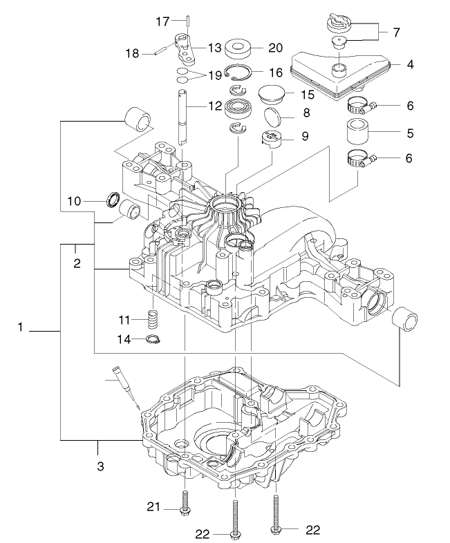 Transaxle Case Assembly