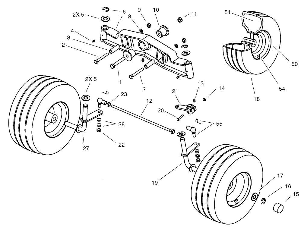Front Axle Assembly