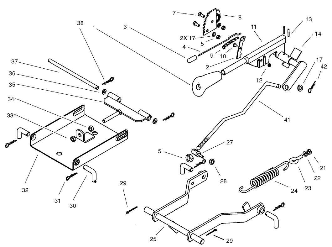Operation Mower Lift Assembly