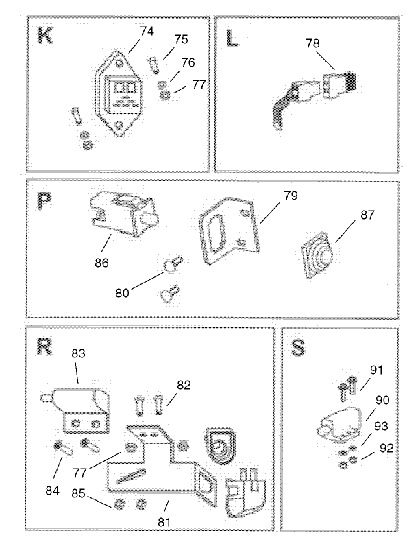 Electrical Assembly (continued)