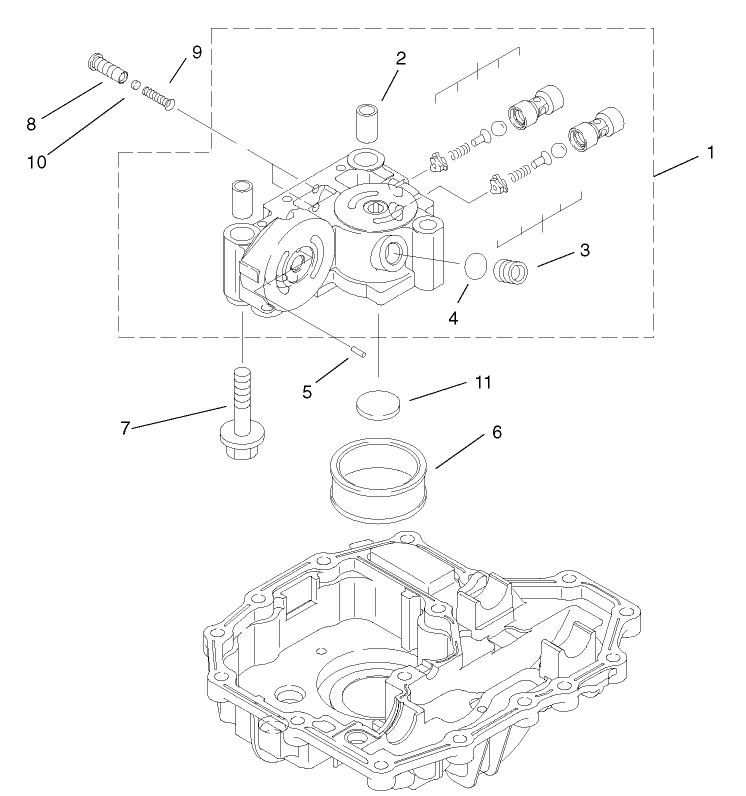 Center Case Assembly