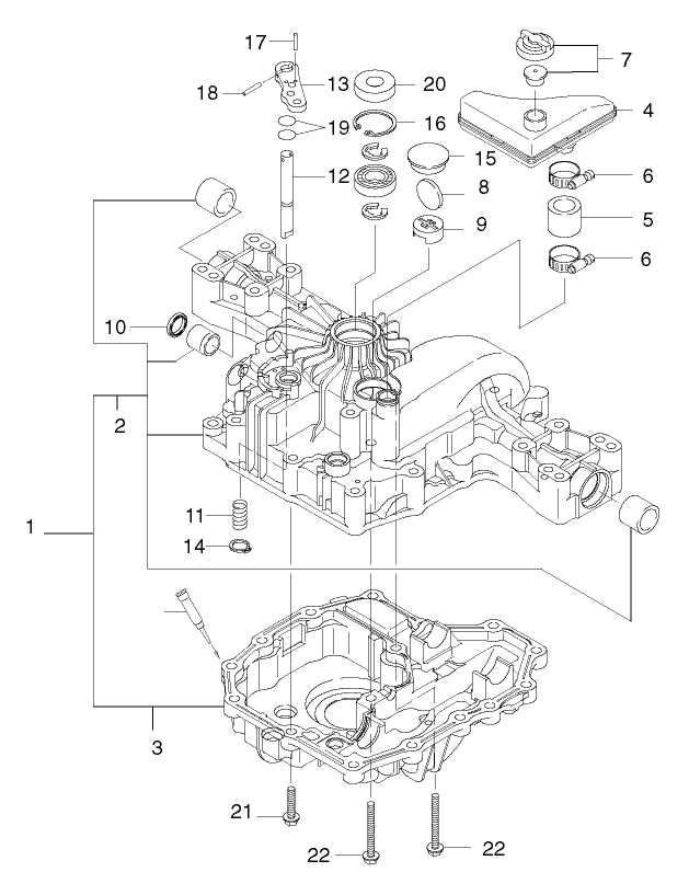 Transaxle Case Assembly