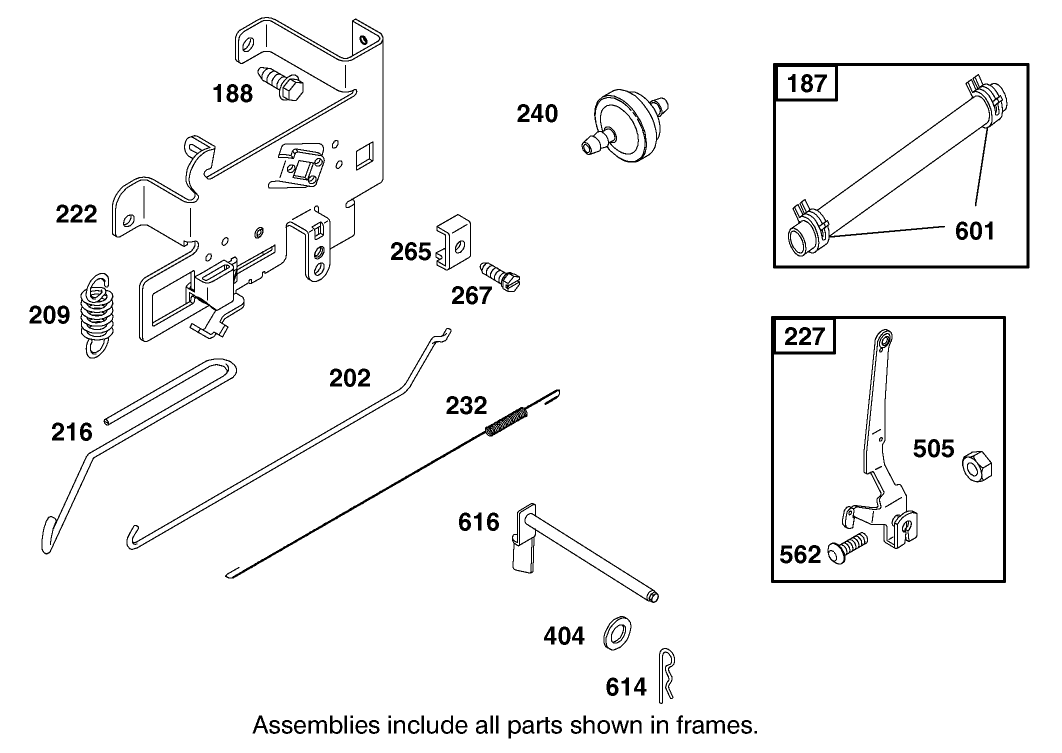 Governor Assembly  Briggs and Stratton 311777-0151-E1