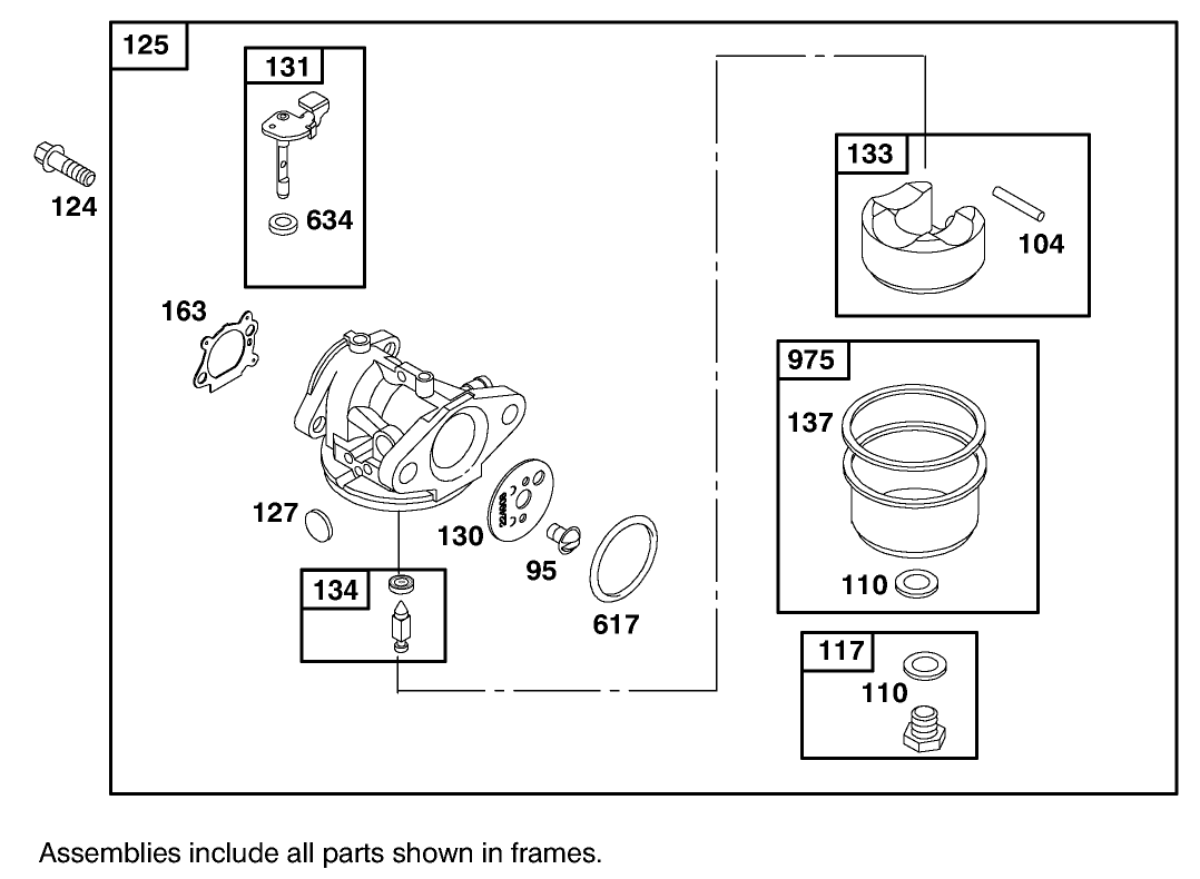 ENGINE BRIGGS & STRATTON MODEL 12H802-1766-E1