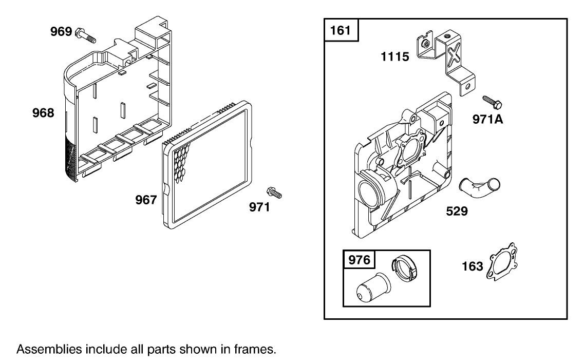 ENGINE BRIGGS & STRATTON MODEL 12H802-1766-E1