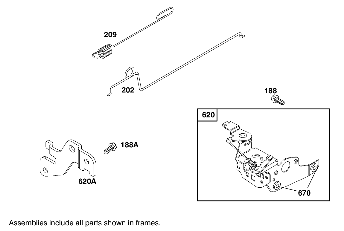 ENGINE BRIGGS & STRATTON MODEL 12H802-1766-E1