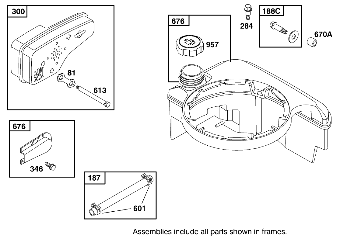 ENGINE BRIGGS & STRATTON MODEL 12H802-1766-E1