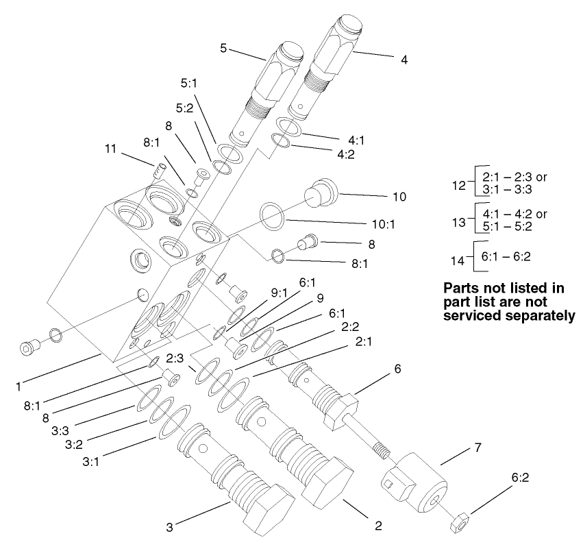PTO Manifold Assembly No. 105-4562